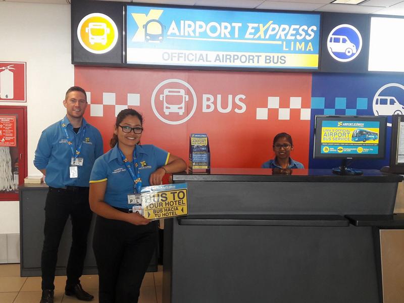 Lima Airport Express Counter